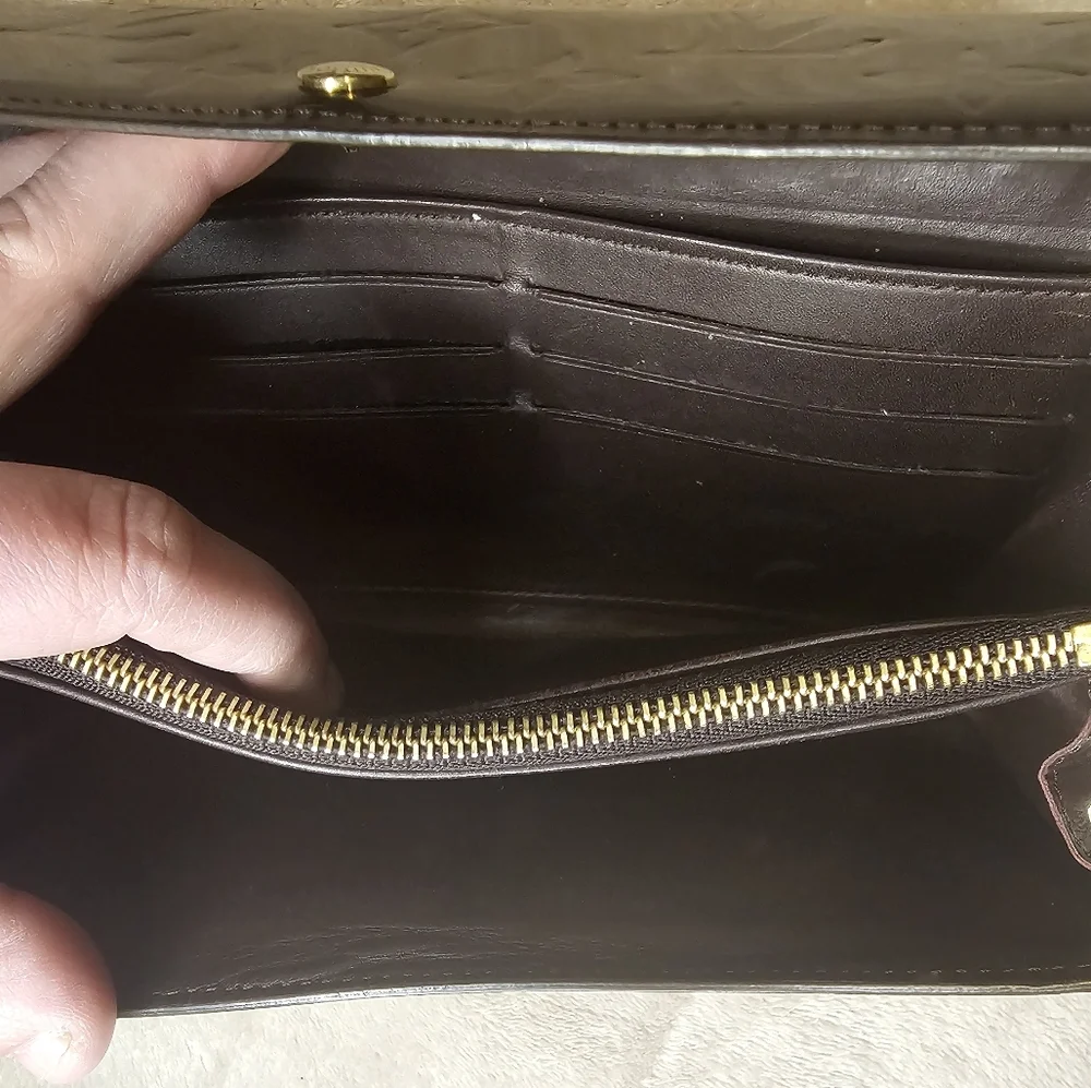 Louis Vuitton Patent Leather Vernis Burgundy Wallet
